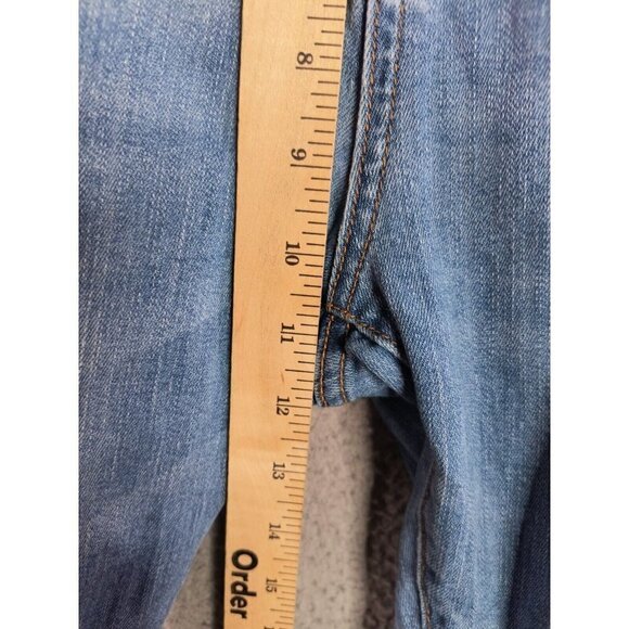 Kancan Jeans Womens 3XL Mid Rise Ankle Distressed Frayed Hem Skinny Stretch - Picture 8 of 12